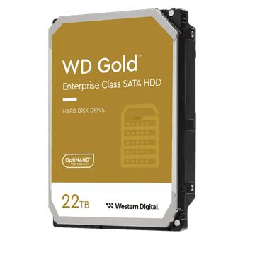 WD 22TB GOLD trdi disk, 7200 obratov, 512MB