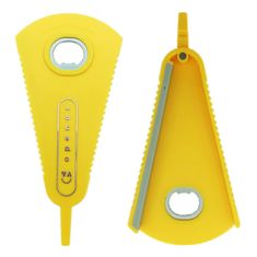 HOME & MARKER® Univerzalni kuhinjski odpirač 6v1 za kozarce in steklenice, nedrseč oprijem, z varnostnim rezilom | OPENERPRO