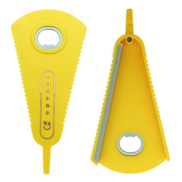 HOME & MARKER® Univerzalni kuhinjski odpirač 6v1 za kozarce in steklenice, nedrseč oprijem, z varnostnim rezilom | OPENERPRO