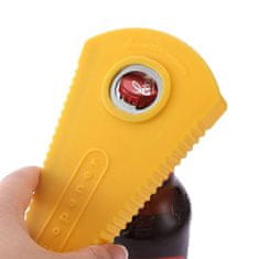 HOME & MARKER® Univerzalni kuhinjski odpirač 6v1 za kozarce in steklenice, nedrseč oprijem, z varnostnim rezilom | OPENERPRO