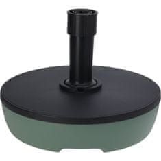 ProGarden PROGARDEN podstavek za senčnik 50 cm, 20 l, temno zelen, do 20 kg