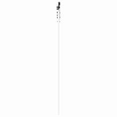 Vidaxl Drsna vrata Bela 83 x 202 cm Trden borov les in steklo