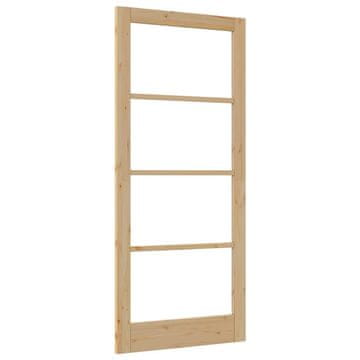 Vidaxl Notranja vrata ORKDAL Rjava 93 x 211 cm