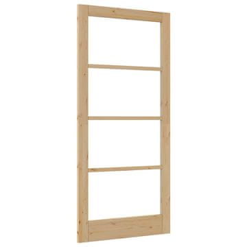 Vidaxl Notranja vrata ORKDAL Rjava 93 x 202 cm