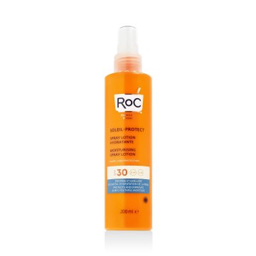 ROC Soleil-Protect Moisturising Spray Lotion SPF30 mleko za sončenje 200 ml