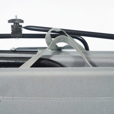 Garden King Vrtni ležalnik z nadstreškom za sončenje