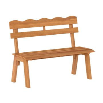 Northix Vrtna klop iz akacijevega lesa 2-sedežna 360 kg naravna