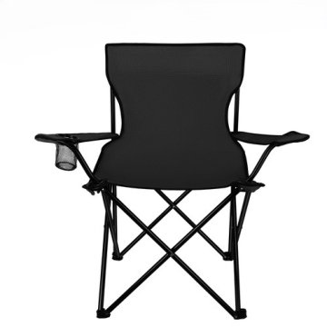 Trizand K23673 zložljiv stol za ribolov in kampiranje, črn