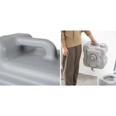 Trizand prenosno stranišče, modularno, 20+12 L