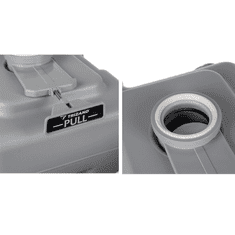 Trizand prenosno stranišče, modularno, 20+12 L