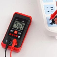 VYZIO® Digitalni brezstični merilnik napetosti AC/DC z LCD zaslonom, samodejnim zaznavanjem in delovno LED lučko | AMPTRON