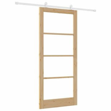Vidaxl Drsna vrata ORKDAL Naravna 93 x 211 cm