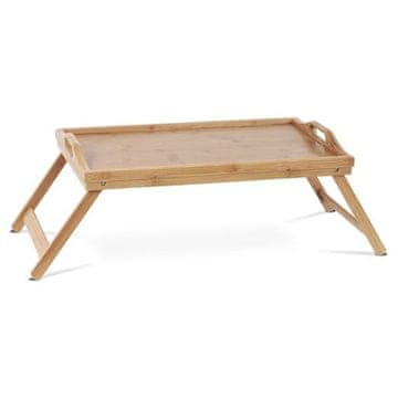 Autronic Pladenj Tray with legs, bamboo (DR-041)