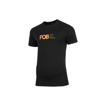 4F Majice črna S TSM023