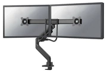 Neomounts DS75-450BL2 /Display Holder/Table/17-32"/clamp+grommet/VESA 100X100/load capacity 2x8kg/plinski bat/2 zasloni/črna
