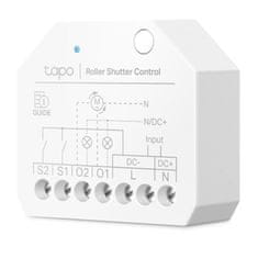 TP-Link Tapo S112 pametno stikalo, WiFi/Bluetooth, vgradno, 2-kanalno (TAPO S112)