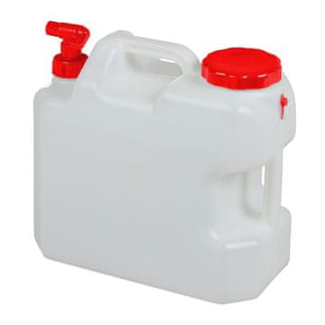 Northix Zložljiv vrč za vodo s pipo 5L 10L 15L BPA plastika
