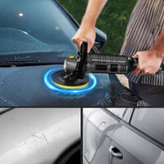MG Car Polisher V2 polirni stroj za avto 280W, črn