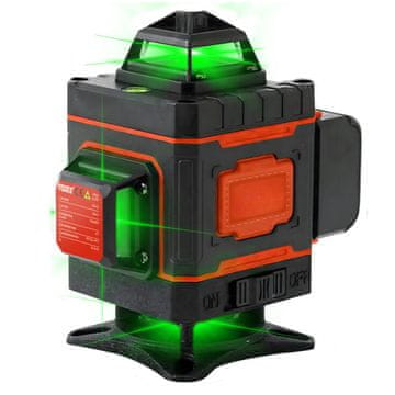 MG Laser L03 laserska vodna tehtnica + stativ, črna