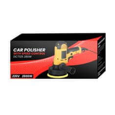 MG Sander Polisher polirni stroj za avto 280W, rumen