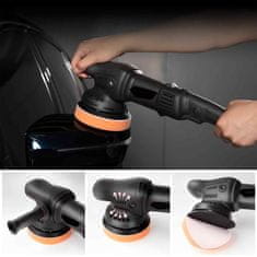 MG Car Polisher V3 polirni stroj za avto 1300W, črn