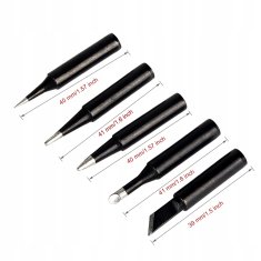 MG Soldering Iron spajkalnik s priborom 80W, rdeč