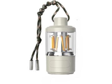 Verkgroup prenosna LED lanterna, USB, 3 W, IPX4, bela