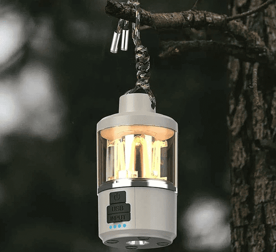 Polnilna USB LED svetilka za kampiranje