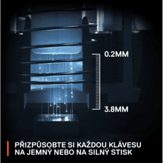 SteelSeries Brezžična tipkovnica Apex Pro Mini