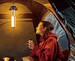 Verkgroup prenosna LED svetilka, 3-v-1, 10 W, 270°, 3000 mAh, črna