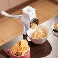 Mlinček za mletje orehov 7cm z vijakom / bel / kovina