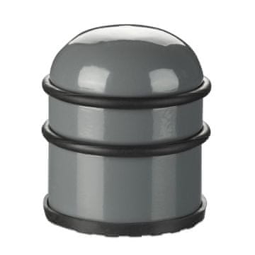 Northix Okrogla zapora za vrata iz nerjavečega jekla nedrseča