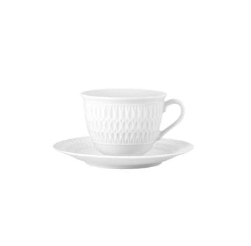 Ćmielów SOFIA, SKODELICA S PODSTAVKOM BELA, 260 ML, 1 KOS