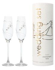 Celebration POROČNI SET KOZARCEV ZA PENINO, V TULCU, 210 ML, 2 KOS
