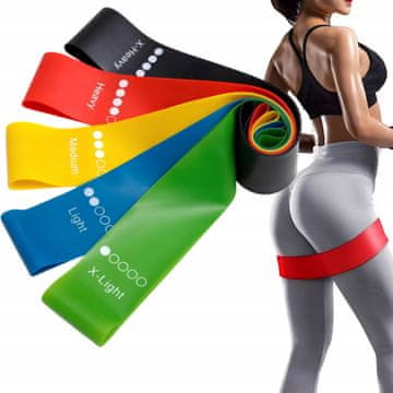 Korbi Korbi set 5 mini upornih trakov