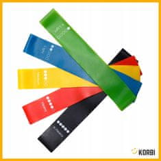 Korbi Korbi set 5 mini upornih trakov