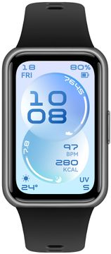 Huawei Band 11 pametna zapestnica, polimer, črna (55020GVQ)