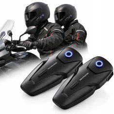 Farrot motoristični interkom Bluetooth, jasen zvok, enostavna uporaba – 2 kosa