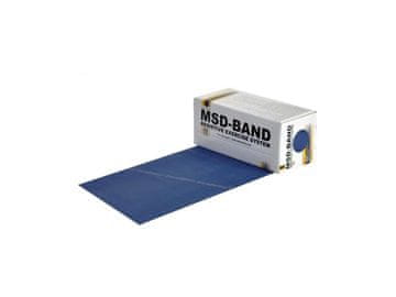 Yate Elastičen vadbeni trak MSD-BAND, 5.5m-moder