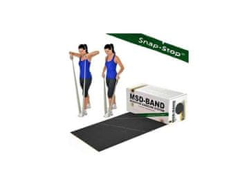 Yate Elastičen vadbeni trak MSD-BAND, 5.5m-črn