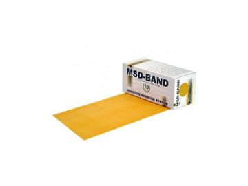 Yate Elastičen vadbeni trak MSD-BAND, 5.5m-rumen