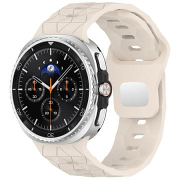 BStrap Silicone Grid pašček za Samsung Galaxy Watch 8, starlight
