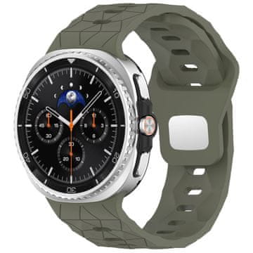 BStrap Silicone Grid pašček za Samsung Galaxy Watch 8, yellow