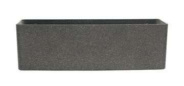 G21 G21 Industrial Tub pravokotni cvetlični lonec, siv, 80 × 26 × 26 cm
