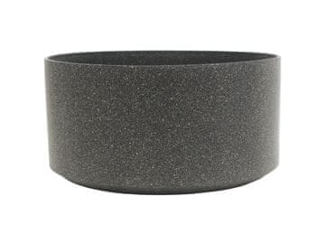 G21 Okrogel zunanji cvetlični lonec G21 Industrial Pool, siv, 43 × 22 × 43 cm