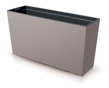 Prosperplast Prosperplast cvetlično korito URBI CASE M z vložkom 77 cm, moka