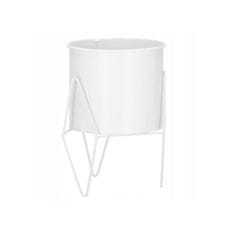 Springos Beli Kovinski Lonček s Stojalom 19 cm SPRINGOS ARTON