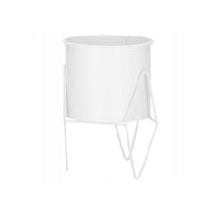 Springos Beli Kovinski Lonček s Stojalom 19 cm SPRINGOS ARTON