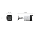 Ezviz H3K PoE 4K IP zunanja bullet kamera, PoE, 8Mpix, 2,8 mm objektiv, IR osvetlitev do 30 m, bela