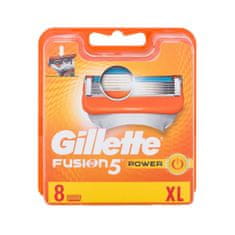 Gillette Fusion5 Power darilni set nadomestne britvice 8 kos za moške